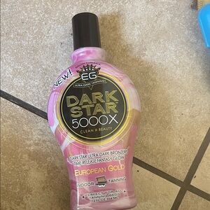 EG Dark Star 5000X Tanning Lotion - Pink and Gold